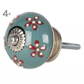 Набор из 4 дверных ручек