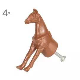 Набор из 4 дверных ручек