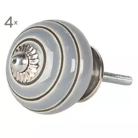 Набор из 4 дверных ручек