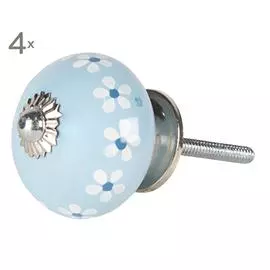 Набор из 4 дверных ручек