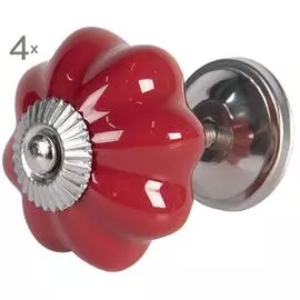 Набор из 4 дверных ручек