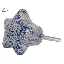 Набор из 4 дверных ручек