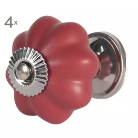 Набор из 4 дверных ручек