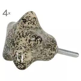 Набор из 4 дверных ручек