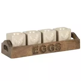 Набор из 4 подставок для яиц