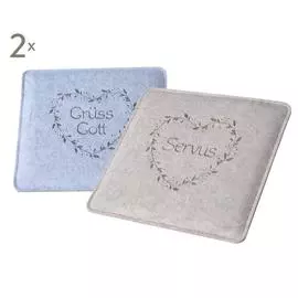 Набор из 4 подушек на стул