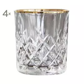 Набор из 4 стаканов для виски