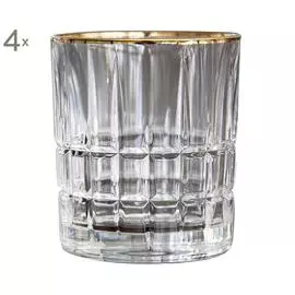 Набор из 4 стаканов для виски