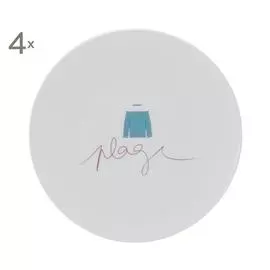 Набор из 4 тарелок