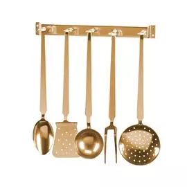 Набор из 5 столовых предметов и держателя