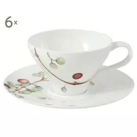 Набор из 6 чайных пар