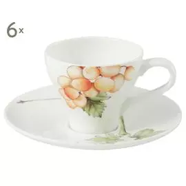 Набор из 6 чайных пар «In tavola»