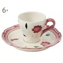 Набор из 6 чайных пар «Zuri»