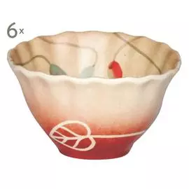 Набор из 6 чаш «Naturalmente»