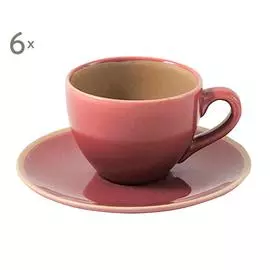 Набор из 6 кофейных пар