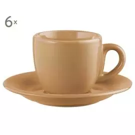 Набор из 6 кофейных пар