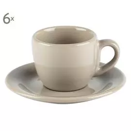 Набор из 6 кофейных пар