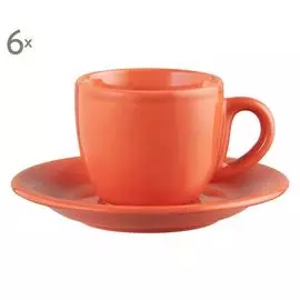 Набор из 6 кофейных пар