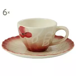 Набор из 6 кофейных пар