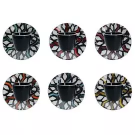 Набор из 6 кофейных пар