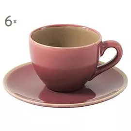 Набор из 6 кофейных пар «In tavola»