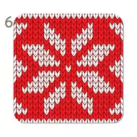 Набор из 6 костеров