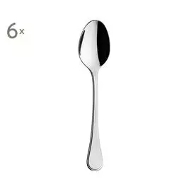 Набор из 6 столовых ложек "Cristal"