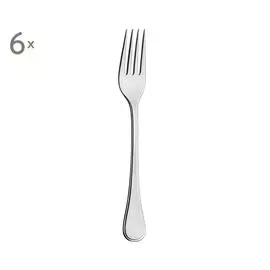 Набор из 6 столовых вилок "Cristal"