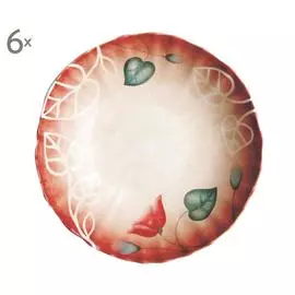Набор из 6 суповых тарелок «Naturalmente»