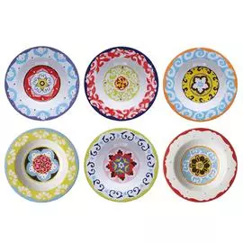 Набор из 6 тарелок для супа