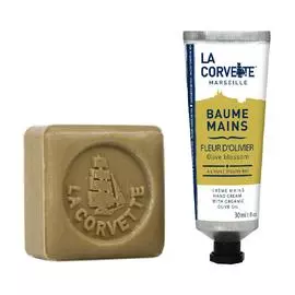 Набор из крема для рук и мыла «Олива»