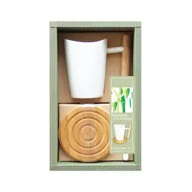 Набор из кружки и подставки