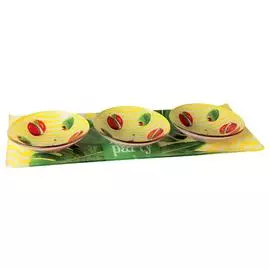 Набор из подноса и 3 чаш