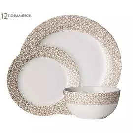 Набор посуды из 12 предметов