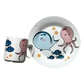 Набор посуды из 2 предметов