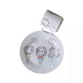 Набор посуды из 2 предметов