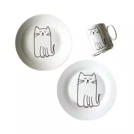 Набор посуды из 3 предметов