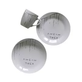 Набор посуды из 3 предметов