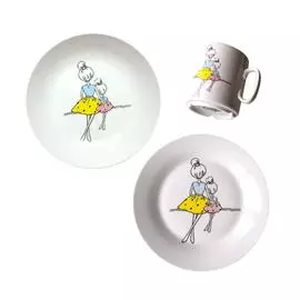 Набор посуды из 3 предметов