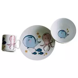 Набор посуды из 3 предметов