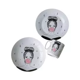 Набор посуды из 3 предметов