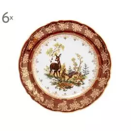 Набор тарелок «Queen's Crown Охота»