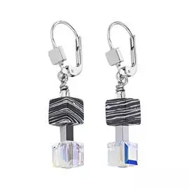 Серьги "Black-White"