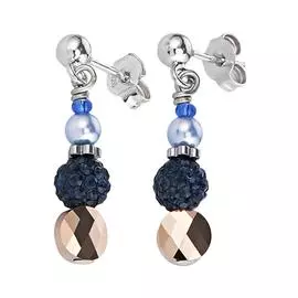 Серьги "Dark Blue"