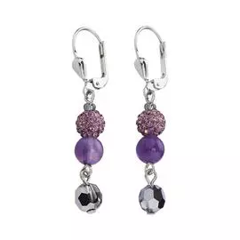 Серьги "Purple"
