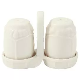 Солонка и перечница на подставке