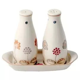 Солонка и перечница на подставке «Valeria»