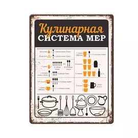 Жестяная табличка