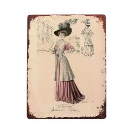 Жестяная табличка