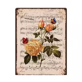 Жестяная табличка